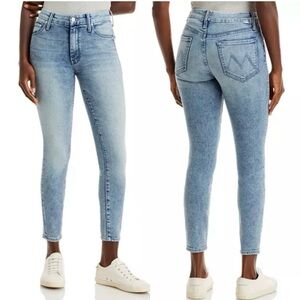 MOTHER Women's Light Blue Skinny Jeans